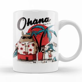 Baskı Dükkanı KB11449 Ohana Porselen Kupa Bardak