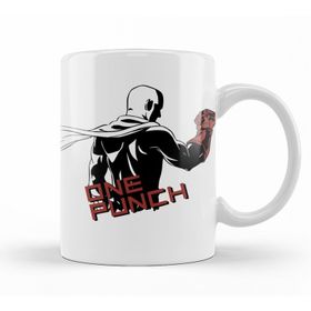 Baskı Dükkanı KB11455 One Punch Porselen Kupa Bardak