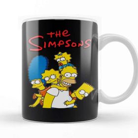 Baskı Dükkanı KB11459 Os Simpsons Porselen Kupa Bardak