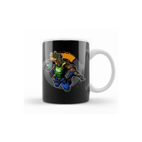 Baskı Dükkanı KB11468 Overwatch One Fanart Lucio Porselen Kupa Bardak
