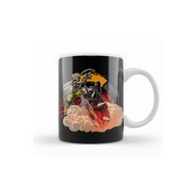Baskı Dükkanı KB11471 Overwatch One Fanwart Junkrat Porselen Kupa Bardak