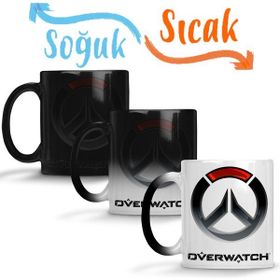 Baskı Dükkanı KB11472 Overwatch Simples Porselen Kupa Bardak