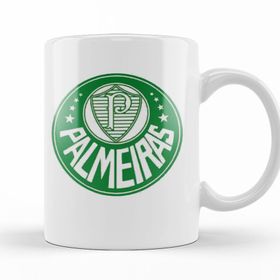Baskı Dükkanı KB11475 Palmeiras Porselen Kupa Bardak