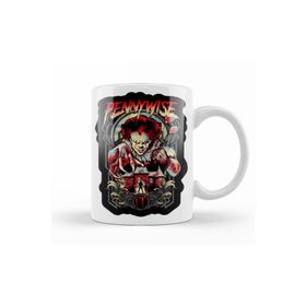 Baskı Dükkanı KB11499 Pennywise Porselen Kupa Bardak