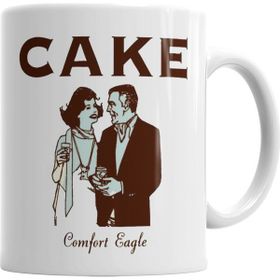 Baskı Dükkanı KB115 Cake Comfort Eagle Porselen Kupa Bardak
