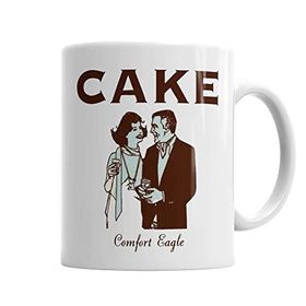 Baskı Dükkanı KB115 Cake Comfort Eagle Porselen Kupa Bardak
