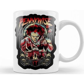 Baskı Dükkanı KB11502 Pennywise Porselen Kupa Bardak