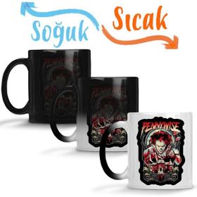 Baskı Dükkanı KB11502 Pennywise Porselen Kupa Bardak