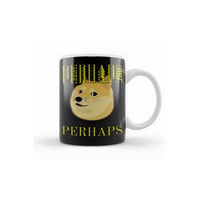 Baskı Dükkanı KB11505 Perhaps Doge Porselen Kupa Bardak