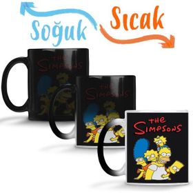 Baskı Dükkanı KB11506 Personagem Dos Simpsons Porselen Kupa Bardak