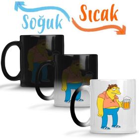 Baskı Dükkanı KB11506 Personagem Dos Simpsons Porselen Kupa Bardak