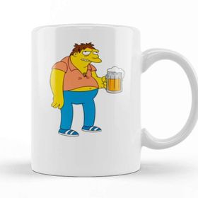 Baskı Dükkanı KB11506 Personagem Dos Simpsons Porselen Kupa Bardak