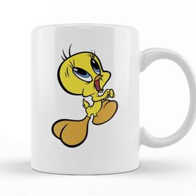 Baskı Dükkanı KB11524 Piu Piu Tweety Porselen Kupa Bardak