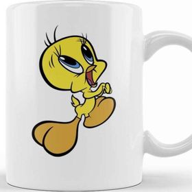 Baskı Dükkanı KB11524 Piu Piu Tweety Porselen Kupa Bardak