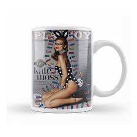 Baskı Dükkanı KB11532 Play Boy Kate Moss Porselen Kupa Bardak