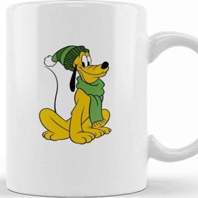 Baskı Dükkanı KB11533 Pluto Porselen Kupa Bardak