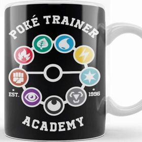 Baskı Dükkanı KB11534 Pokemon Trainer Academy Porselen Kupa Bardak
