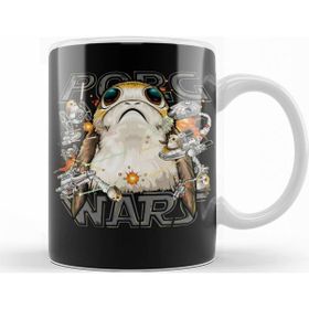 Baskı Dükkanı KB11537 Porg Wars Porselen Kupa Bardak