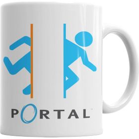Baskı Dükkanı KB11539 Portals Thinking With Portals Porselen Kupa Bardak