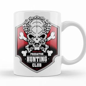 Baskı Dükkanı KB11543 Predator Hunting Club Porselen Kupa Bardak