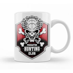 Baskı Dükkanı KB11543 Predator Hunting Club Porselen Kupa Bardak