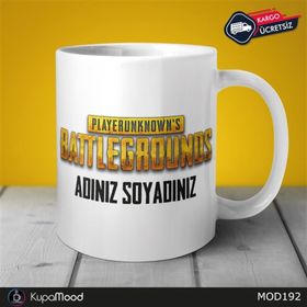 Baskı Dükkanı KB11562 Pubg Porselen Kupa Bardak