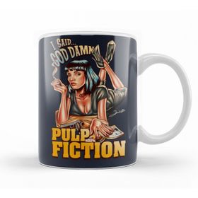 Baskı Dükkanı KB11566 Pulp Fiction I Said Goddamn Porselen Kupa Bardak