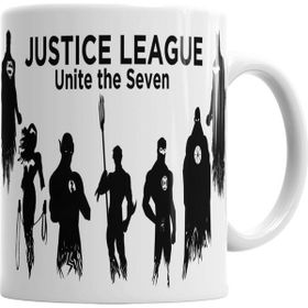 Baskı Dükkanı KB1157 Süpermen Justice League Porselen Kupa Bardak