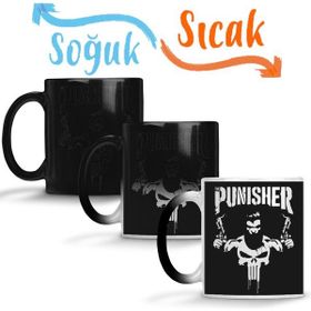 Baskı Dükkanı KB11570 Punisher The Big Bad Punisher Porselen Kupa Bardak