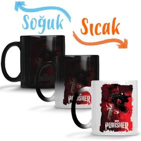 Baskı Dükkanı KB11570 Punisher The Big Bad Punisher Porselen Kupa Bardak
