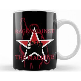Baskı Dükkanı KB11576 Rage Agaınst The Machıne Ratm Porselen Kupa Bardak