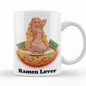 Baskı Dükkanı KB11586 Ramen Lover Porselen Kupa Bardak