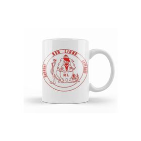 Baskı Dükkanı KB11593 Red Lions Porselen Kupa Bardak