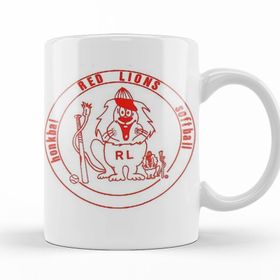 Baskı Dükkanı KB11593 Red Lions Porselen Kupa Bardak