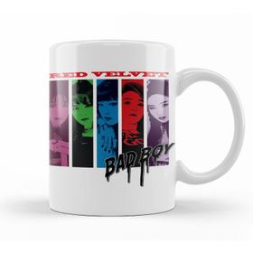 Baskı Dükkanı KB11596 Red Velvet Bad Boy Porselen Kupa Bardak