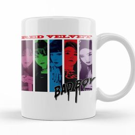 Baskı Dükkanı KB11596 Red Velvet Bad Boy Porselen Kupa Bardak