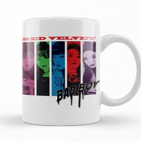 Baskı Dükkanı KB11596 Red Velvet Bad Boy Porselen Kupa Bardak