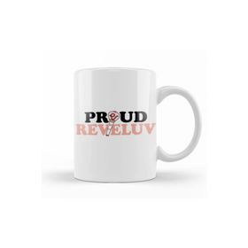 Baskı Dükkanı KB11597 Red Velvet Proud Reveluv Porselen Kupa Bardak