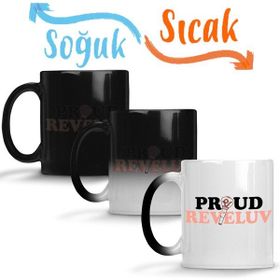 Baskı Dükkanı KB11597 Red Velvet Proud Reveluv Porselen Kupa Bardak