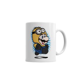 Baskı Dükkanı KB1160 Süper Minion Mario Porselen Kupa Bardak