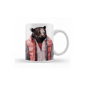 Baskı Dükkanı KB11609 Retgo Klasik Ayı Porselen Kupa Bardak