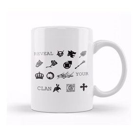 Baskı Dükkanı KB11612 Reveal Your Clan Rpg Porselen Kupa Bardak