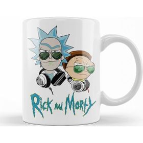 Baskı Dükkanı KB11615 Rick And Morty Dj Porselen Kupa Bardak