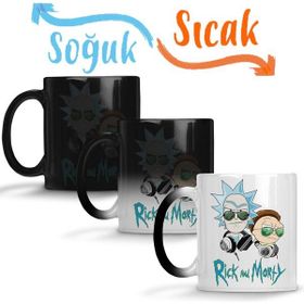Baskı Dükkanı KB11615 Rick And Morty Dj Porselen Kupa Bardak