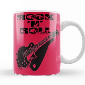 Baskı Dükkanı KB11629 Rock And Roll Porselen Kupa Bardak