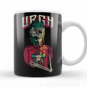 Baskı Dükkanı KB11633 Rock Skull Porselen Kupa Bardak