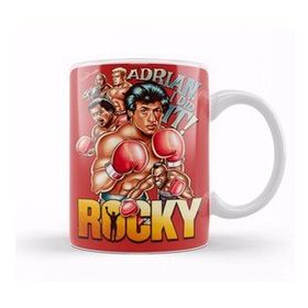 Baskı Dükkanı KB11634 Rocky Adrian I Did It Porselen Kupa Bardak