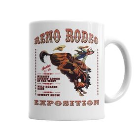 Baskı Dükkanı KB11638 Rodeo Reno Porselen Kupa Bardak
