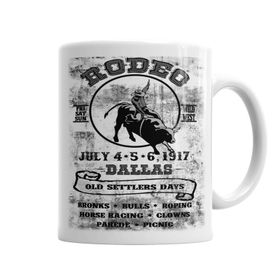 Baskı Dükkanı KB11639 Rodeo Dallas Porselen Kupa Bardak