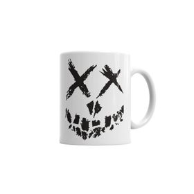 Baskı Dükkanı KB1165 Suicide Squad Skull Porselen Kupa Bardak